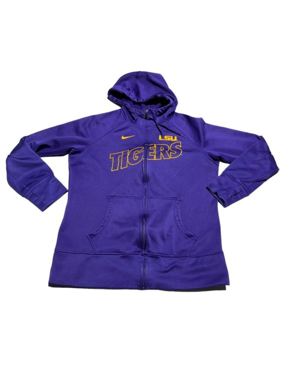 Nike Terma-Fit LSU Tigers Hoodie Size Large - Picture 6 of 7
